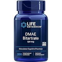 Algopix Similar Product 7 - DMAE Bitartrate 200 VegiCaps