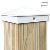 Algopix Similar Product 6 - 4x4 Fence Post Cap 3 12 Single Pack