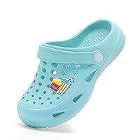 Algopix Similar Product 4 - Nedaan Kids Garden Clogs Boys Girls