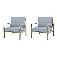 Algopix Similar Product 16 - HAPPATIO Patio Sofa Aluminum Armchairs