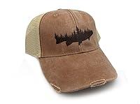 Algopix Similar Product 13 - Fish and Forest Trucker Hat 