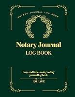 Algopix Similar Product 6 - Notary Log Book Journal for Keeping a