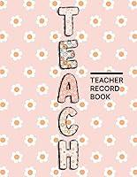 Algopix Similar Product 13 - Teacher Record Book Record Book for