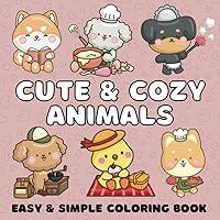 Algopix Similar Product 19 - Cute and Cozy Animals Easy and Simple