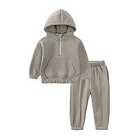 Algopix Similar Product 1 - DFHYAR Kids Outfit Soft Cotton Warm