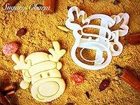 Algopix Similar Product 14 - Reindeer Cookie Cutter  Unique Shaped