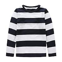 Algopix Similar Product 9 - Moon Tree Boys Striped Shirt Short