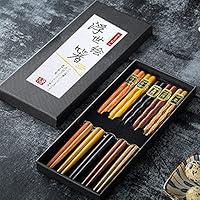 Algopix Similar Product 13 - heirao4072 Japanese Chopsticks Wood 5