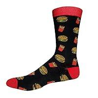 Algopix Similar Product 8 - Fast Food One Size Fits Most Crew Socks