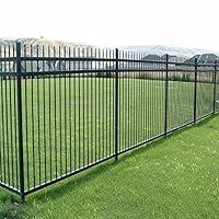 Algopix Similar Product 2 - Aspen Style 3Rail Steel Fence Kit