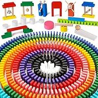 Algopix Similar Product 7 - Lewo 1000 PCS Dominoes Set for Kids