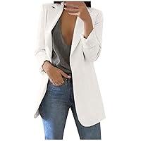 Algopix Similar Product 12 - Womens Lapel Casual Blazer Jacket Plus