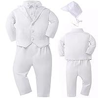 Algopix Similar Product 15 - Booulfi Baptism Outfits for Boys Baby