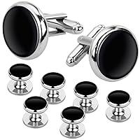 Algopix Similar Product 6 - Best Gift for Men Rovtop Mens Cufflinks