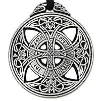 Algopix Similar Product 4 - Pewter Large Celtic Love Knot Pendant