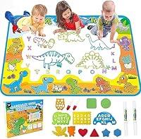 Algopix Similar Product 13 - Kids Toys Water Doodle Mat Dinosaur