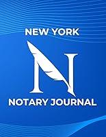 Algopix Similar Product 12 - New York Notary Journal Public Log