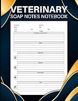 Algopix Similar Product 11 - Veterinary SOAP Notes Notebook