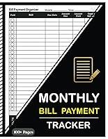 Algopix Similar Product 19 - Monthly Bill Payment Tracker Monthly