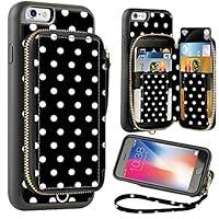 Algopix Similar Product 8 - ZVE Wallet Case for Apple iPhone 6 and