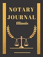 Algopix Similar Product 17 - Notary Journal Illinois Official