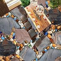 Algopix Similar Product 9 - Mznm Cobbled Stone Floor Living Room