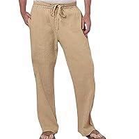 Algopix Similar Product 17 - YSERB Mens Casual Linen Pants Beach