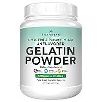 Algopix Similar Product 20 - AMANDEAN Premium Gelatin Powder XL