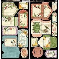 Algopix Similar Product 9 - Graphic 45 Time to Flourish Tags and
