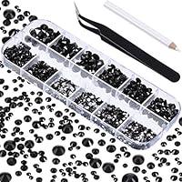 Algopix Similar Product 20 - 2000 Pieces Flat Back Gems Round