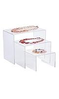 Algopix Similar Product 6 - Rectangular Nesting Clear Acrylic