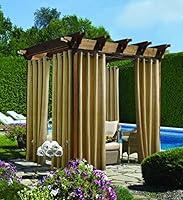 Algopix Similar Product 8 - Raffia Outdoor Curtain with Grommets