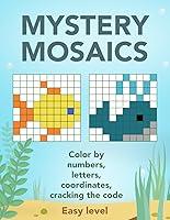 Algopix Similar Product 19 - Mystery Mosaics Color by Numbers