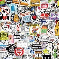 Algopix Similar Product 16 - 200pcs Funny Stickers for Adults Prank