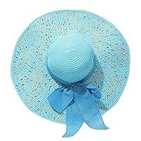 Algopix Similar Product 18 - Womens Wide Brim Straw Panama Hat