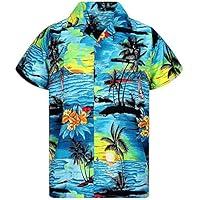 Algopix Similar Product 10 - Mens Hawaiian Shirts Aloha Cuekondy