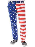 Algopix Similar Product 6 - Tipsy Elves USA American Flag Pants 