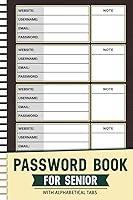 Algopix Similar Product 7 - Password Tracker For Senior Compact