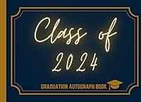 Algopix Similar Product 10 - Class of 2024 Autograph Book for