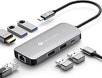 Algopix Similar Product 4 - NOVOO USB C HUB Docking Station (5 hub)
