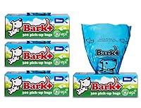 Algopix Similar Product 4 - 1200 Bark Dog Bags Poop Bag 4 Pack