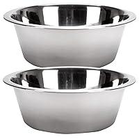 Algopix Similar Product 4 - 2 Quart Stainless Steel Bowl, 2 pack