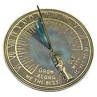 Algopix Similar Product 2 - Rome RM2345 Brass Father Time Sundial