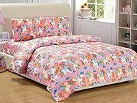 Algopix Similar Product 11 - Fancy Linen Unicorn Stars Clouds Pink