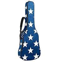 Algopix Similar Product 1 - ASEDRFgt White Stars on Blue Guitar