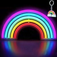 Algopix Similar Product 19 - XIYUNTE Rainbow Neon Signs for Wall