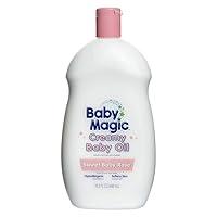Algopix Similar Product 15 - Baby Magic Creamy Baby Oil Sweet Baby