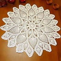 Algopix Similar Product 8 - Phantomon 20 Inch Lace Doilies Table