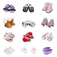 Algopix Similar Product 9 - Etistta 6 Pairs of Shoes  2 Pairs of