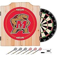 Algopix Similar Product 11 - NCAA University of Maryland Wood Dart